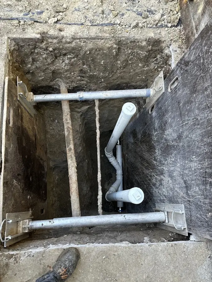 Experienced plumber completing Gas Line Repair work in Cedarville